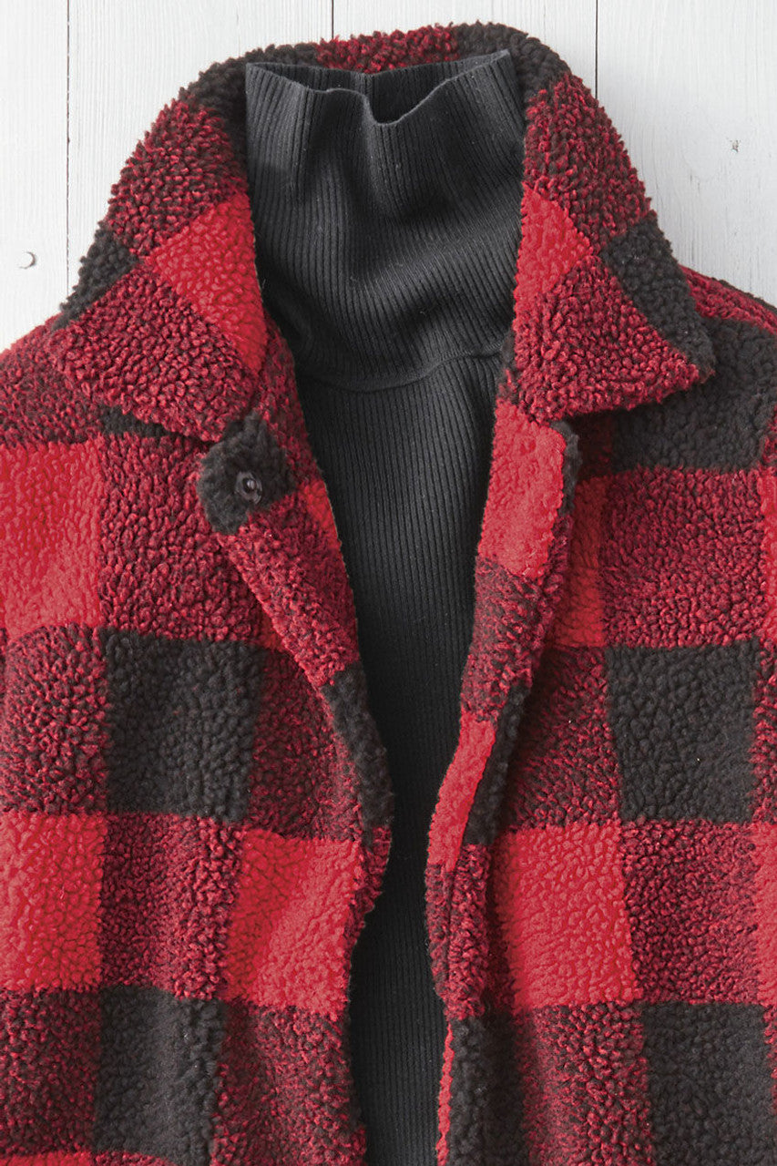Modische Buffalo-Karojacke für Damen - Ideal für Herbst und Winter
