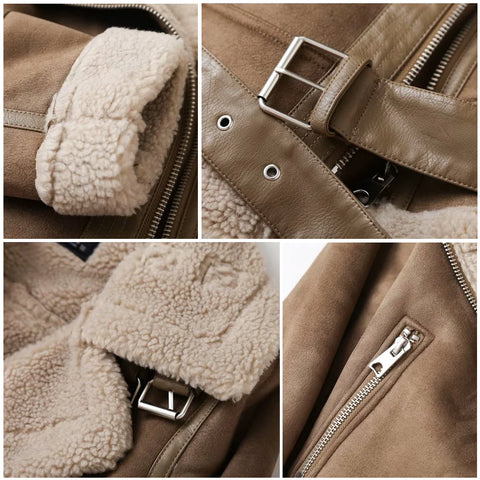 Moderne und stilvolle Damenjacke perfekt für den Winter