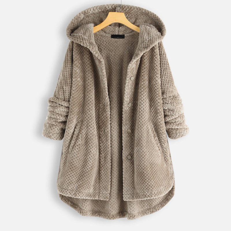 Winter Damen Kapuzenjacke mit modernem Design