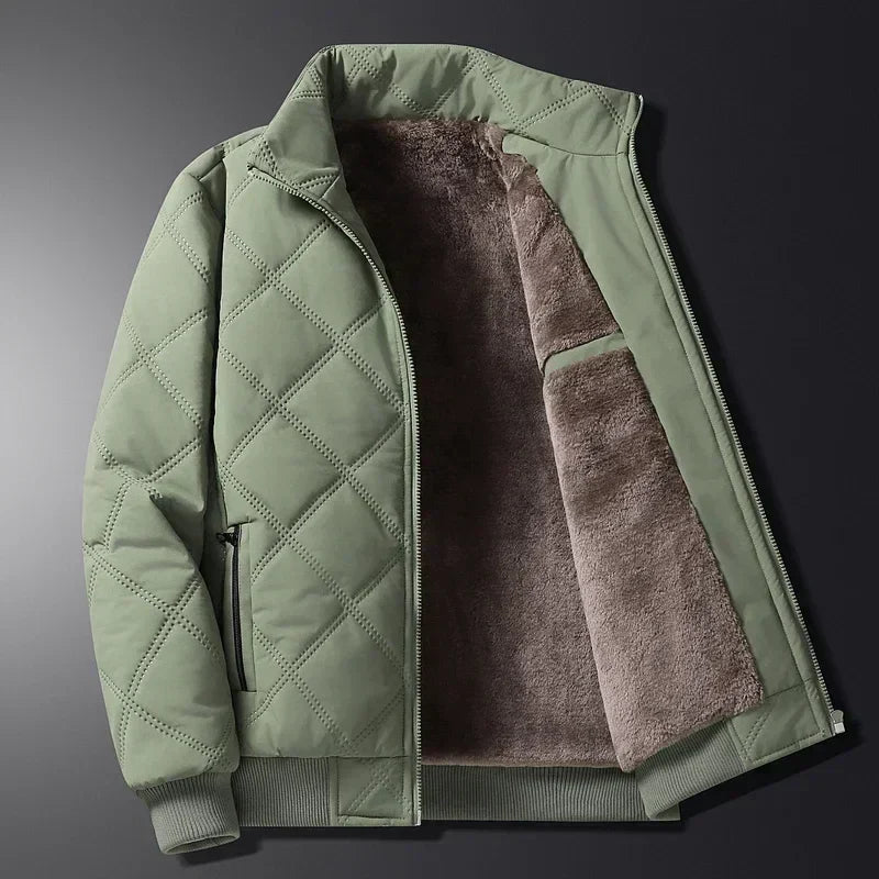 Eleganter Herrenmantel für den Winter mit modernem Stil