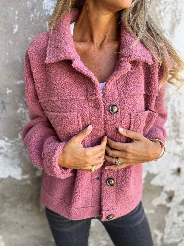 Kurzjacke für Damen mit stilvollen Details – Elegantes und Vielseitiges Design