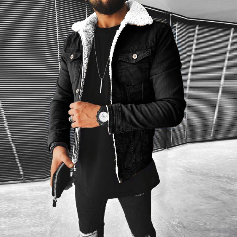 Modische Herren-Winterjacke für Wärme und Komfort