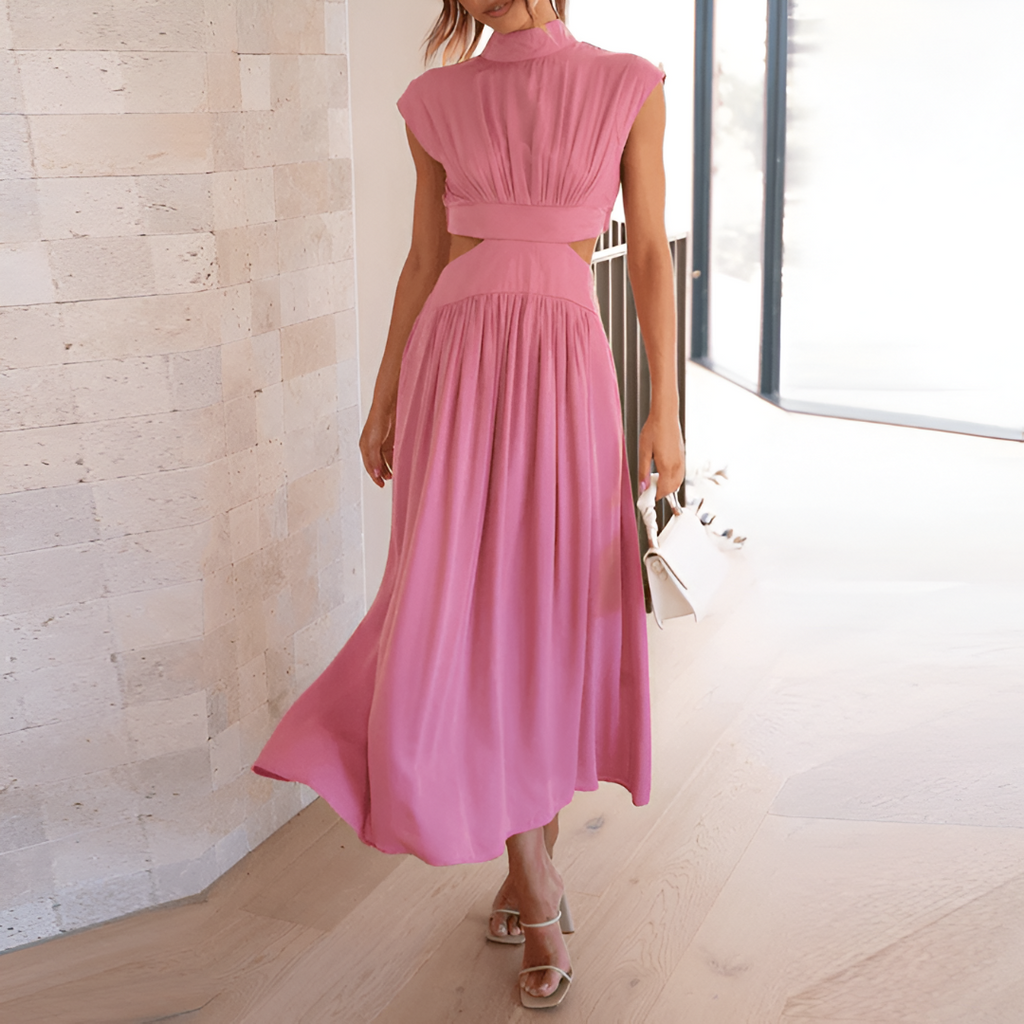 Elegantes langes Kleid mit zeitlosem Design für besondere Anlässe
