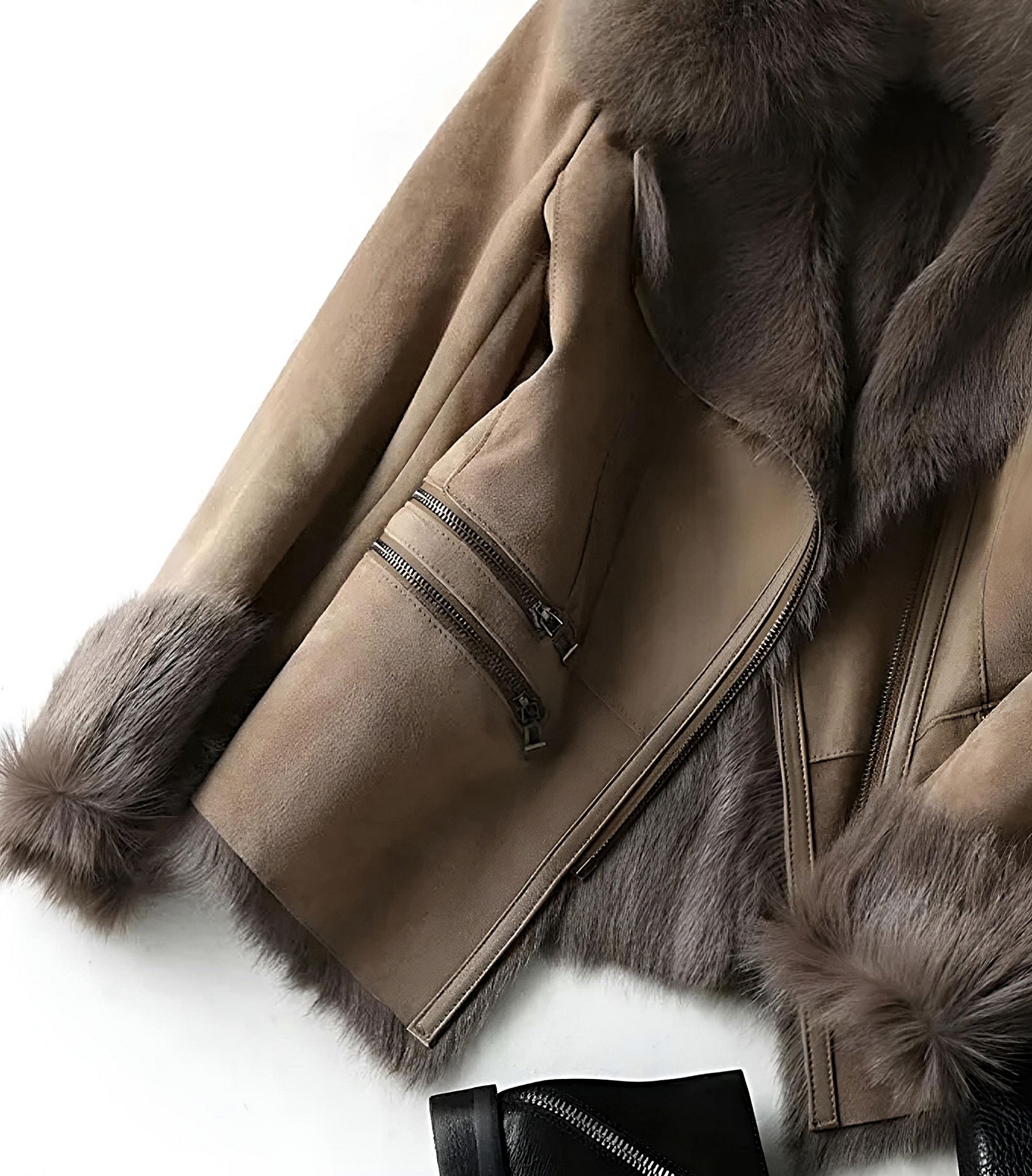 Stilvolle Damenjacke mit Kragen und modernem Design