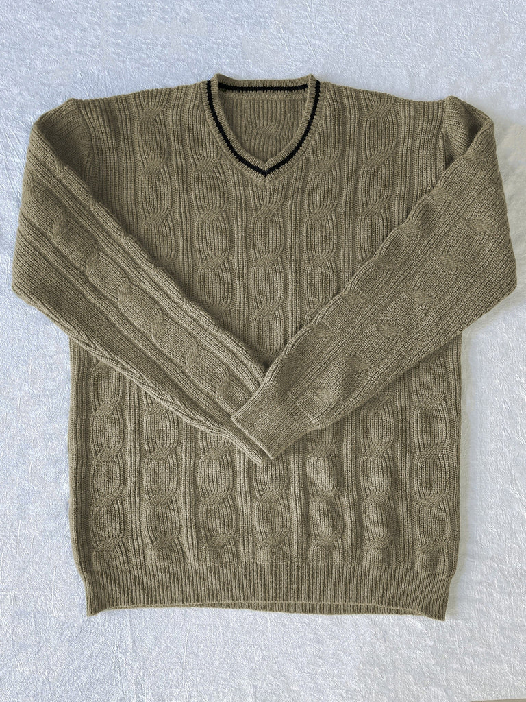 Lässiger Herrenpullover im Vintage-Stil für den Alltag