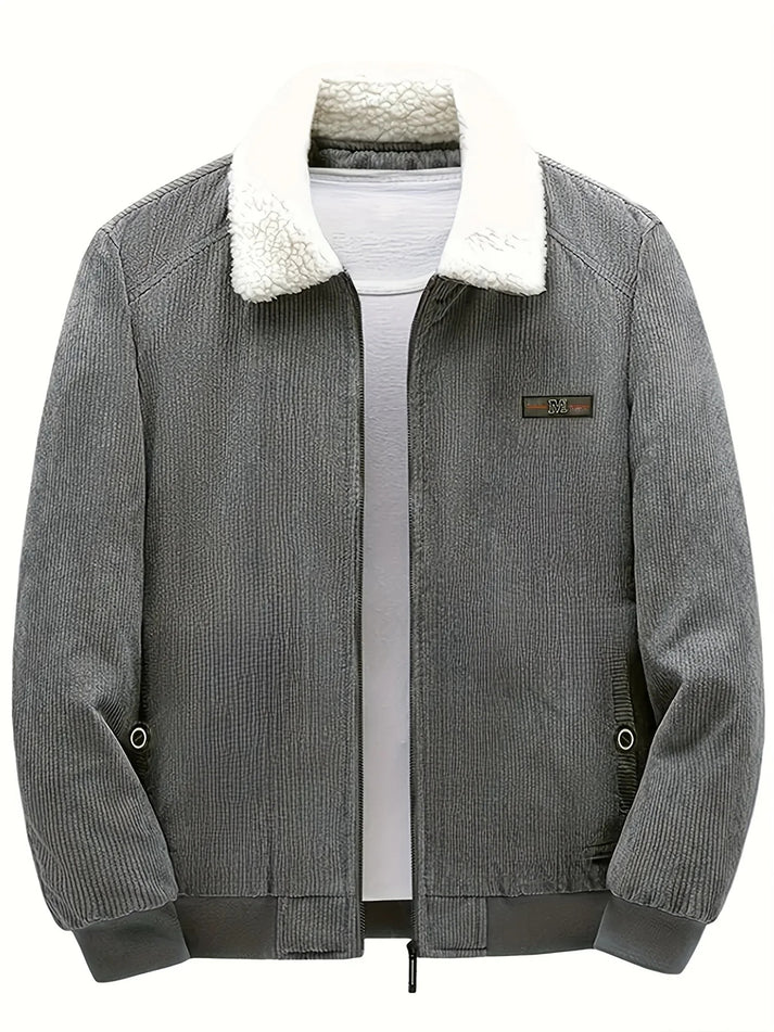 Retro Winterjacke mit Langarm für Herren