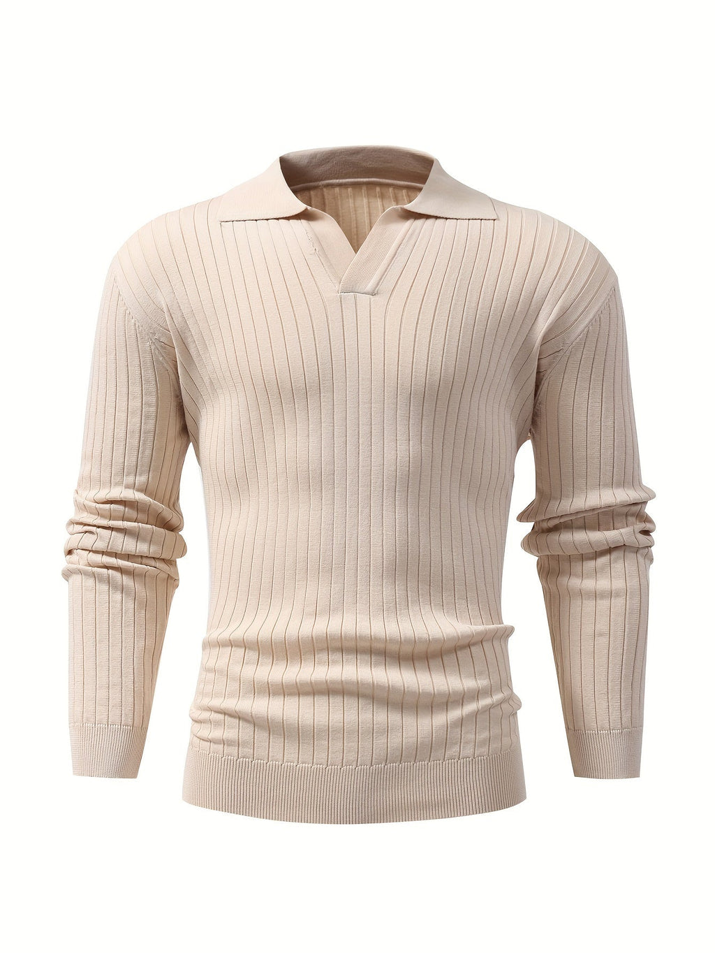 Stilvoller Herrenpullover mit V-Ausschnitt – Perfekt für Herbst und Winter