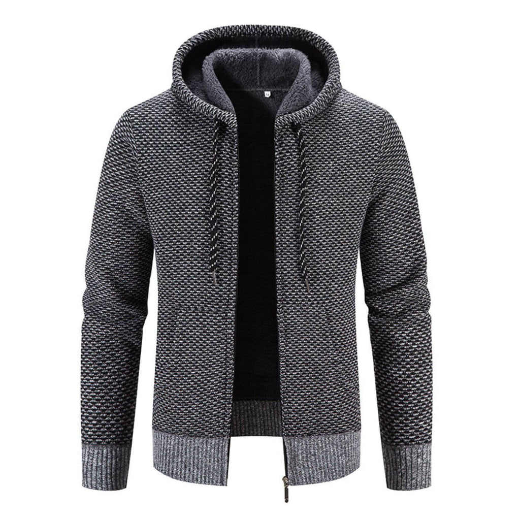 Moderne Winterjacke mit Kapuze für Herren