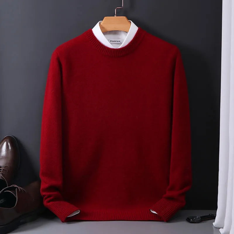 Modischer Herrenpullover mit lässigem Design