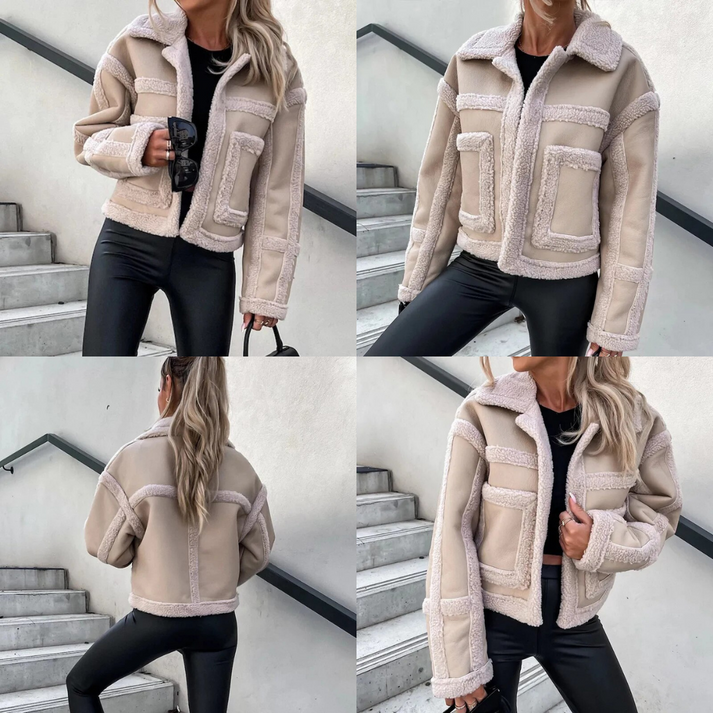 Moderne Damen-Bikerjacke mit Stil und perfektem Tragekomfort