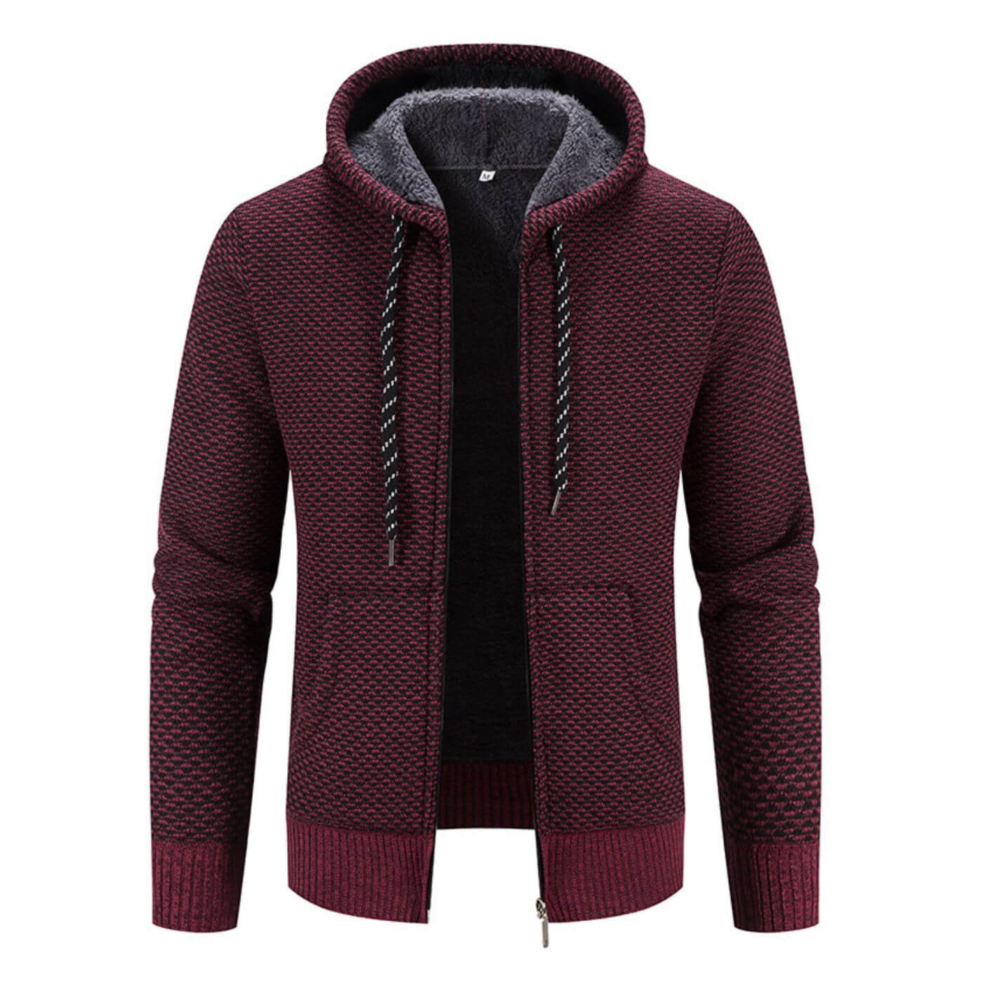 Moderne Winterjacke mit Kapuze für Herren
