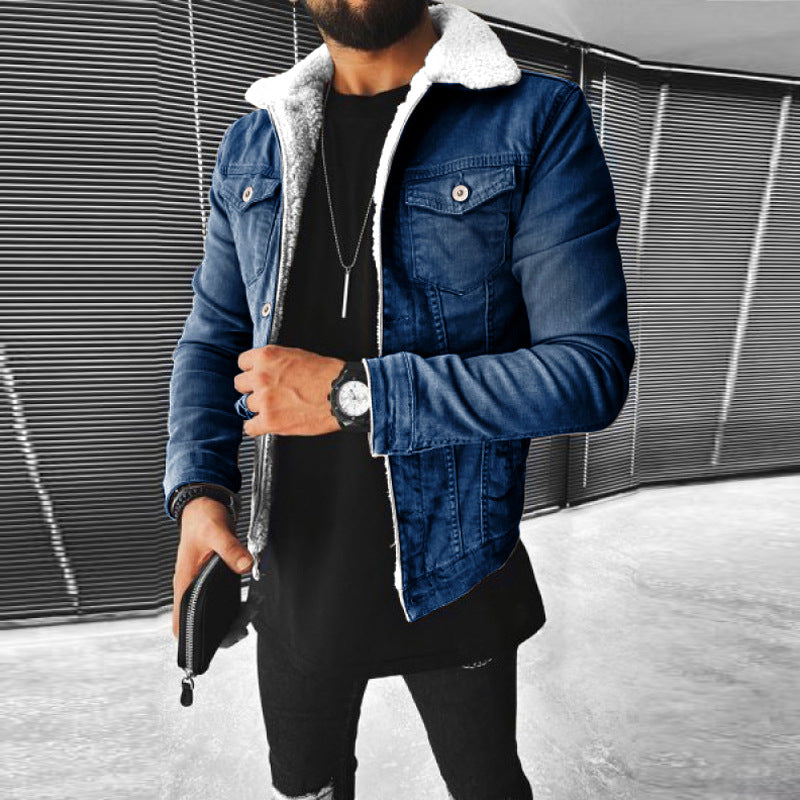 Modische Herren-Winterjacke für Wärme und Komfort