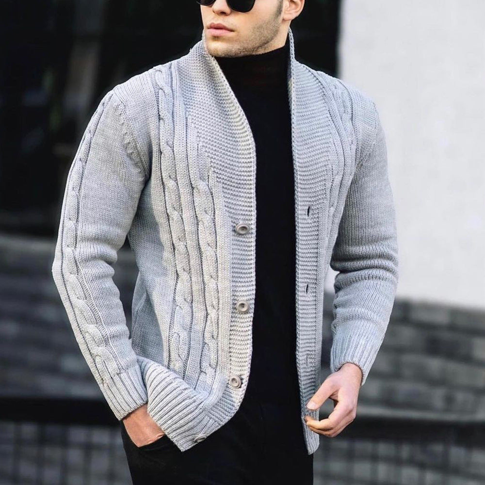 Strickjacke mit dekorativem Twist