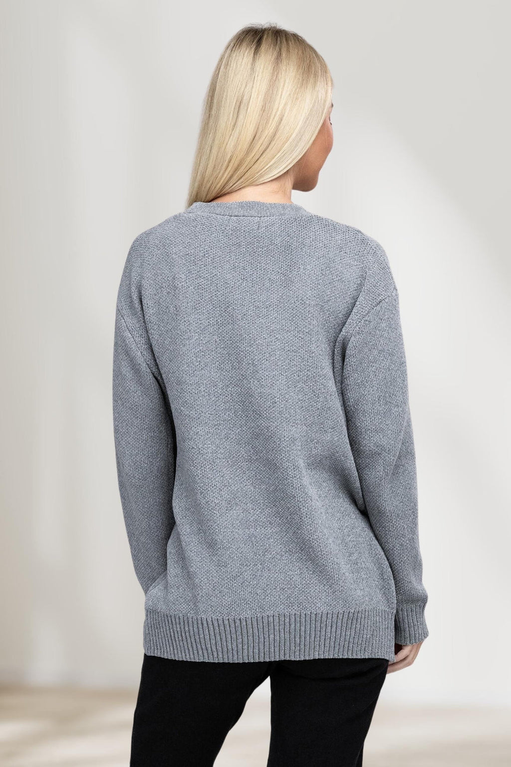 Bequeme Offene Front Strickjacke für Jeden Anlass