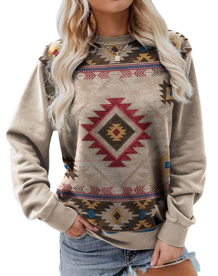 Pullover mit einzigartigem Druck für einen individuellen Aussehen