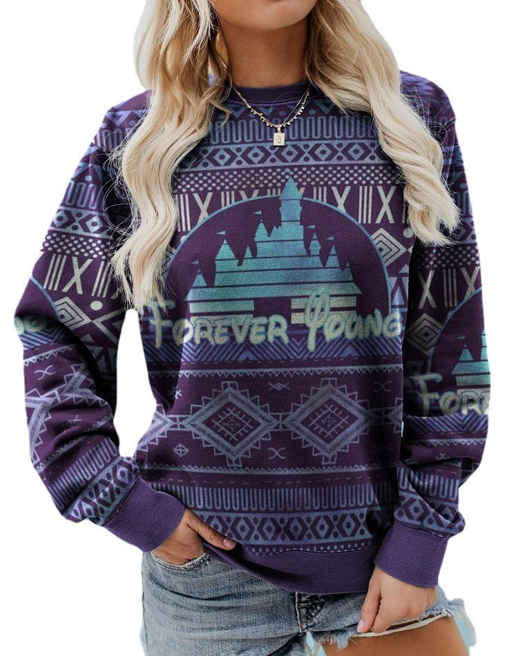 Pullover mit einzigartigem Druck für einen individuellen Aussehen