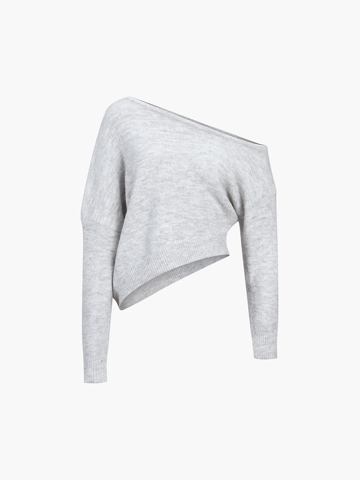 Asymmetrischer Pullover mit Einseitiger Schulter für Stilvolle Outfits