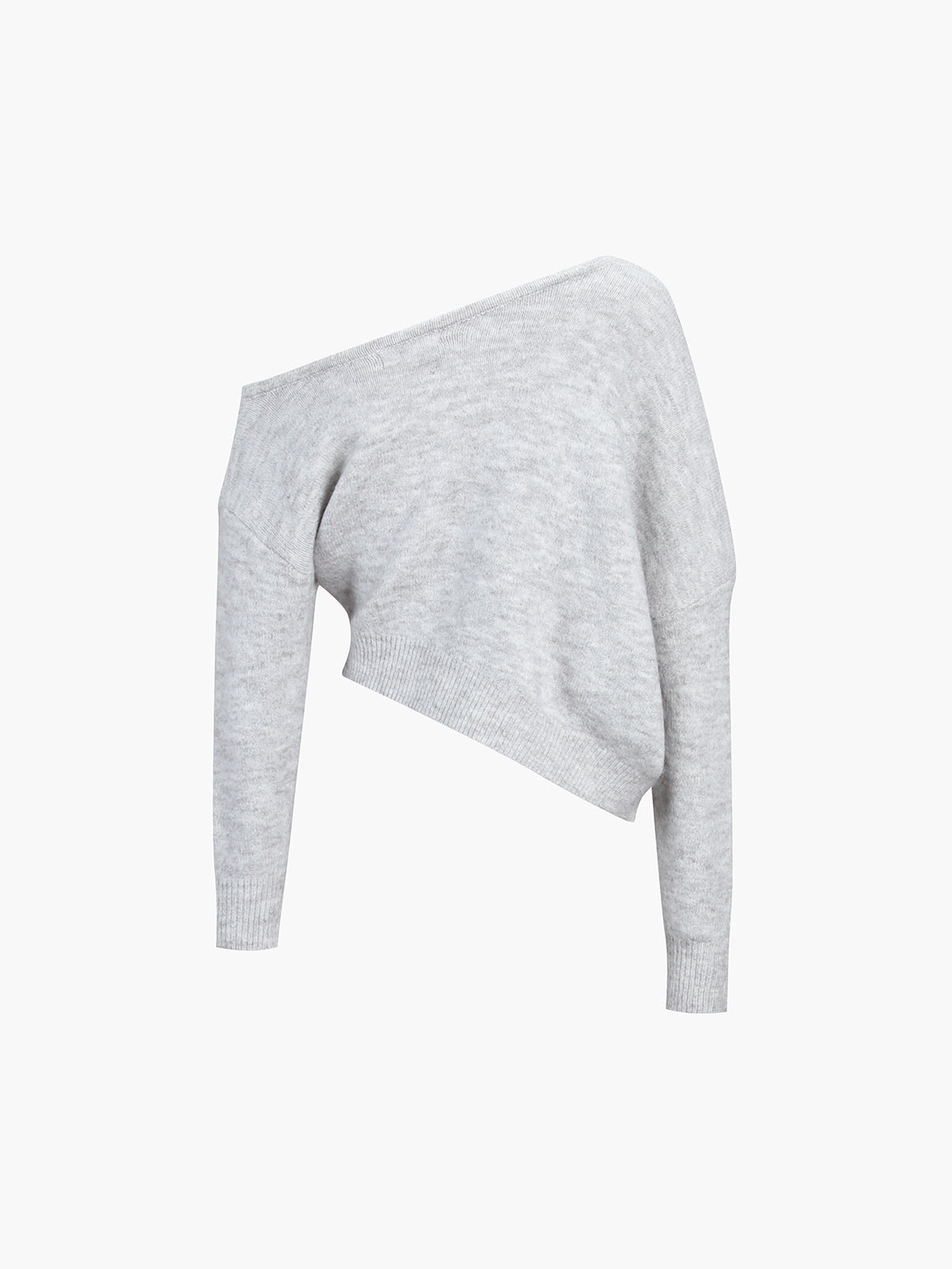 Asymmetrischer Pullover mit Einseitiger Schulter für Stilvolle Outfits