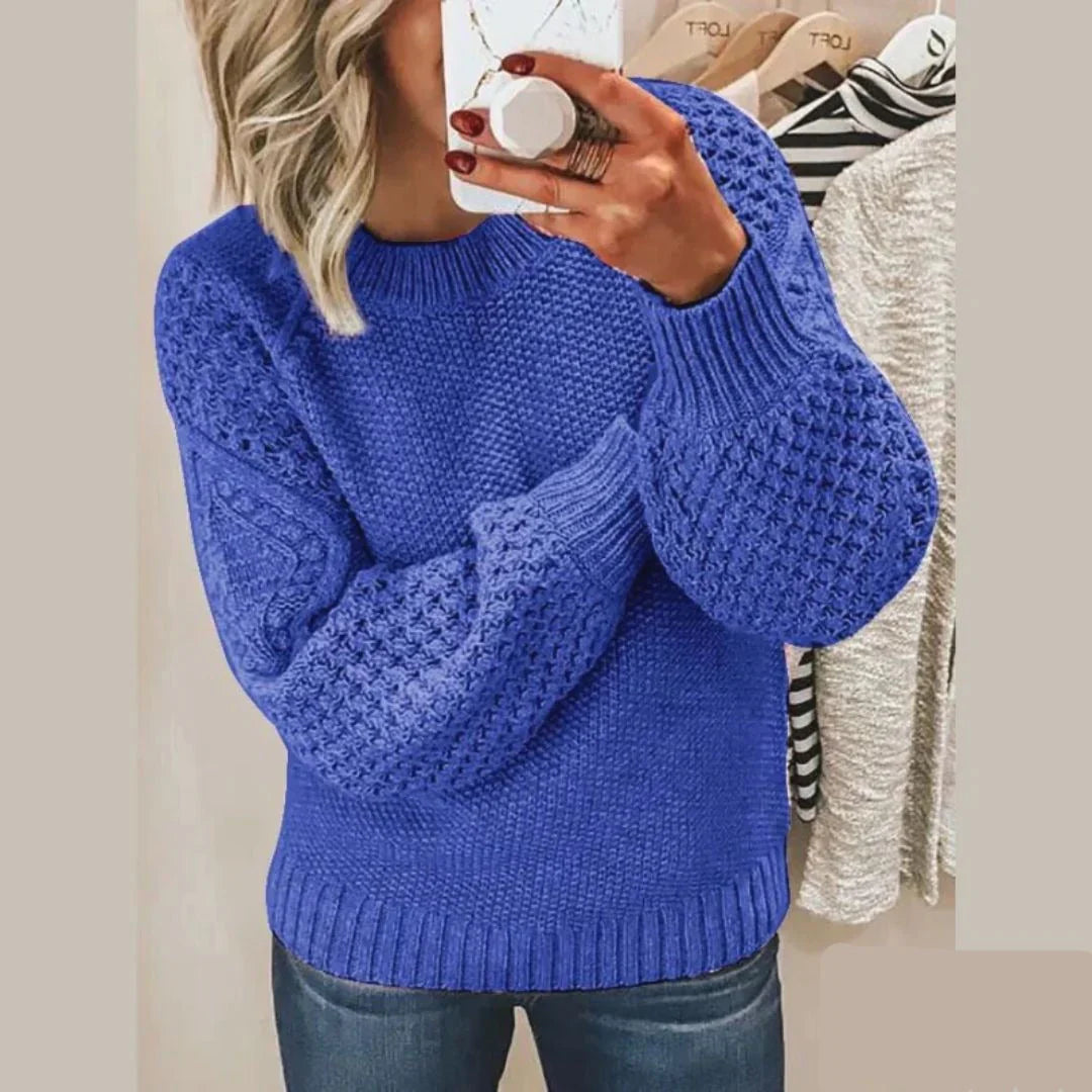 Stilvoller Strickpullover mit klassischem Entwurf
