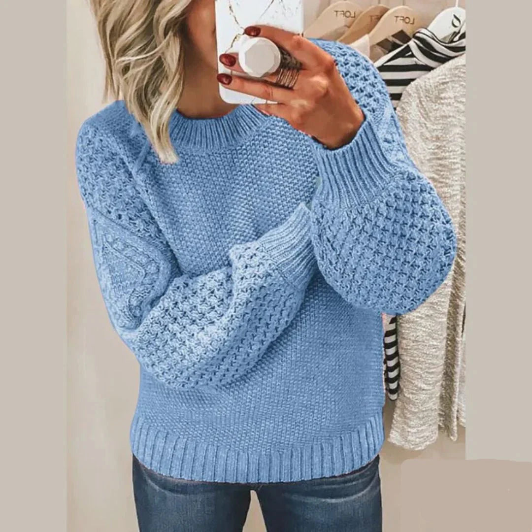 Stilvoller Strickpullover mit klassischem Entwurf