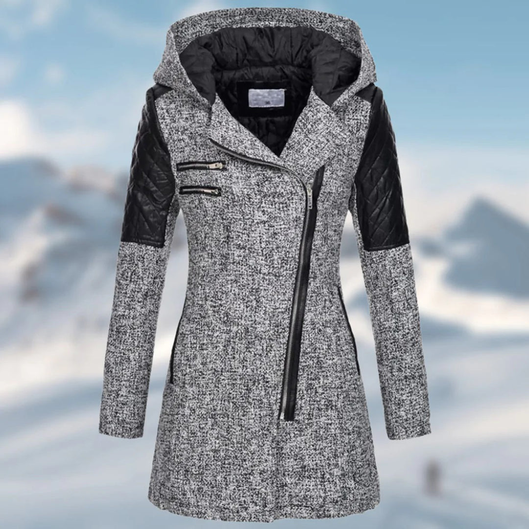 Eleganter Wintermantel für stilvolle Ausflüge