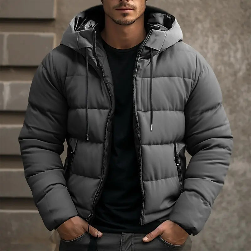 Stylische Herren-Winterjacke für kalte Tage