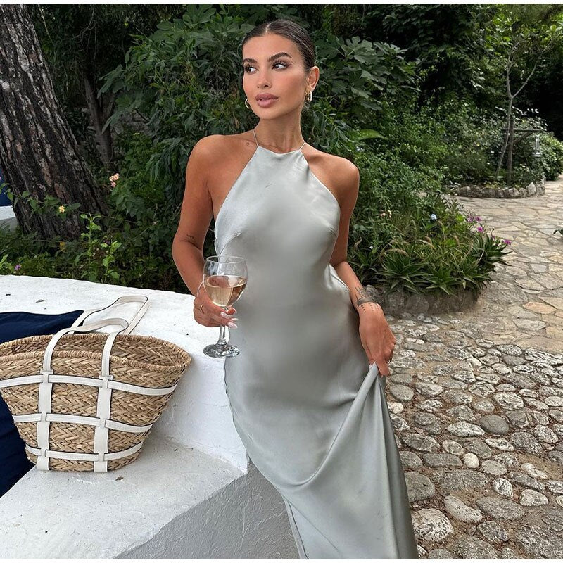 Ärmelloses Trägerkleid mit schlichtem Design für den Alltag