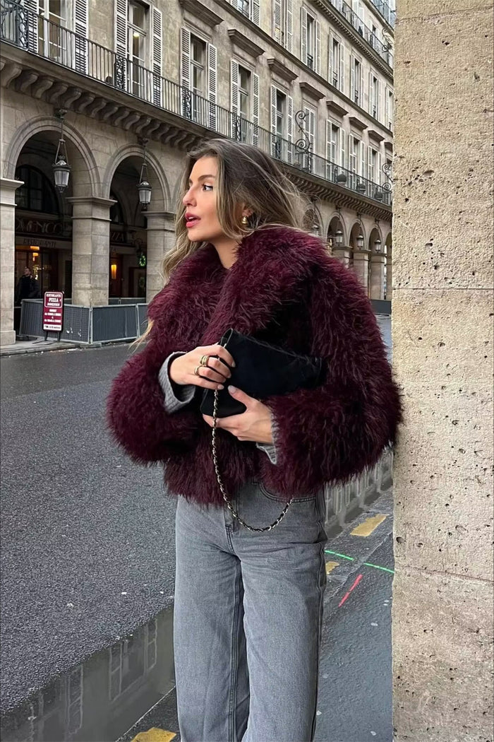 Modische und gemütliche Winterjacke für Damen