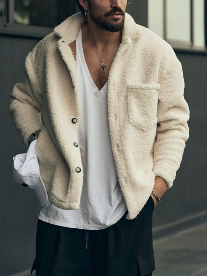 Moderne Warme Winterjacke für Herren
