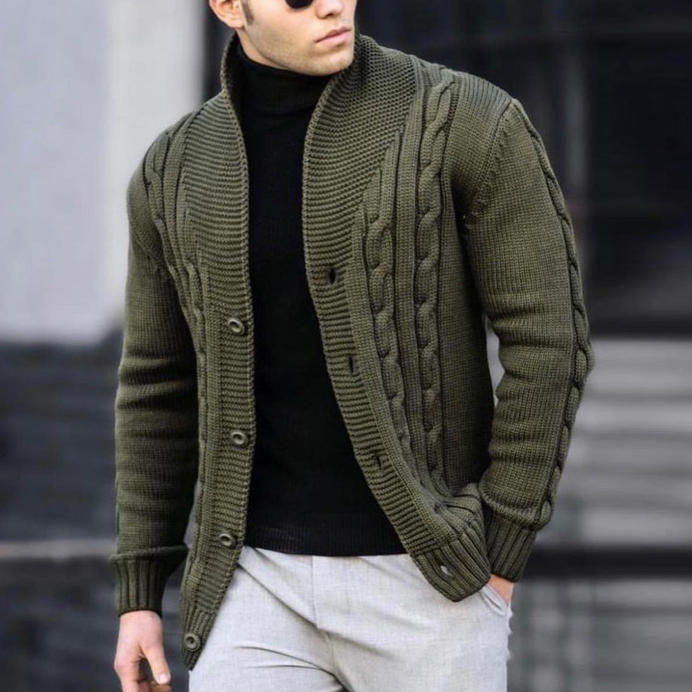 Strickjacke mit dekorativem Twist