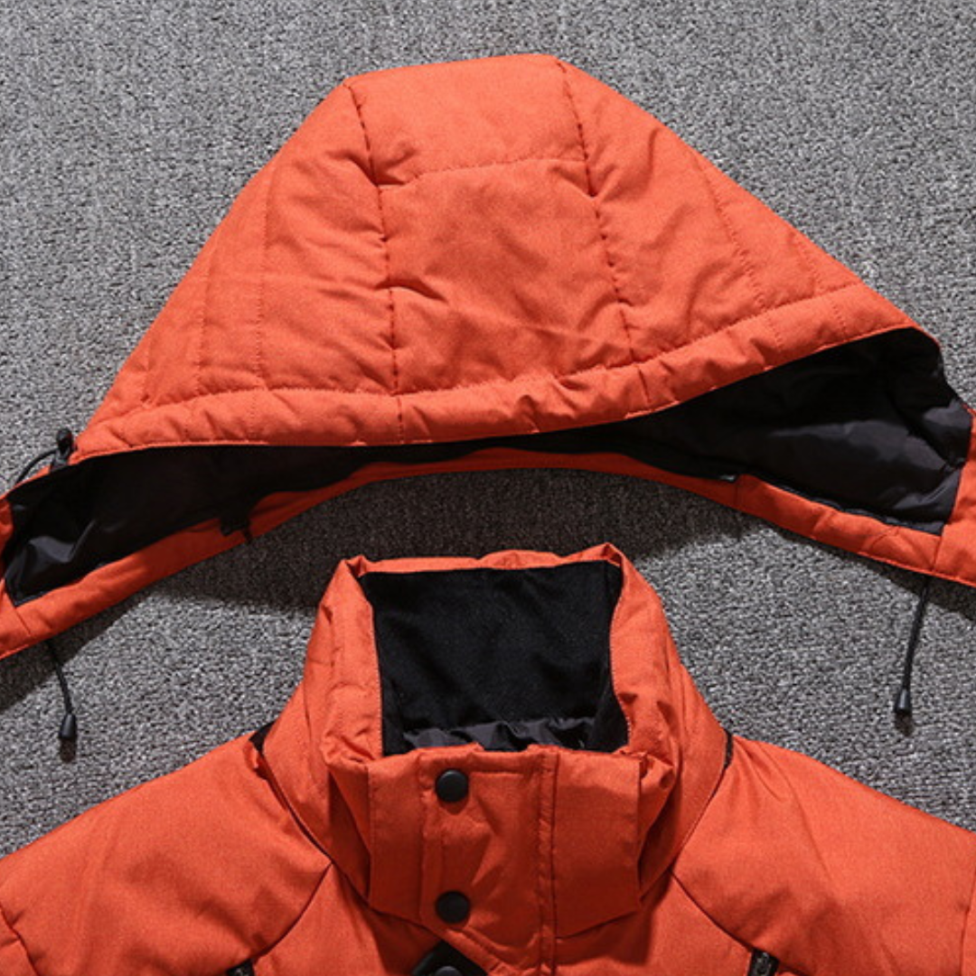 Stylische warme Winterjacke für Herren für kalte Tage