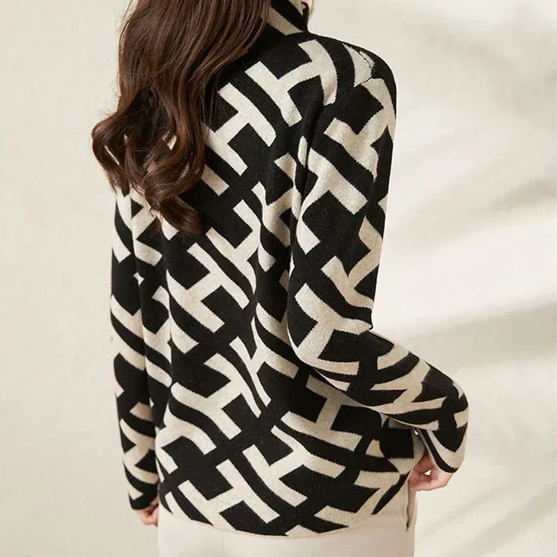 Modischer Pullover mit eleganten Details für einen stilvollen Auftritt