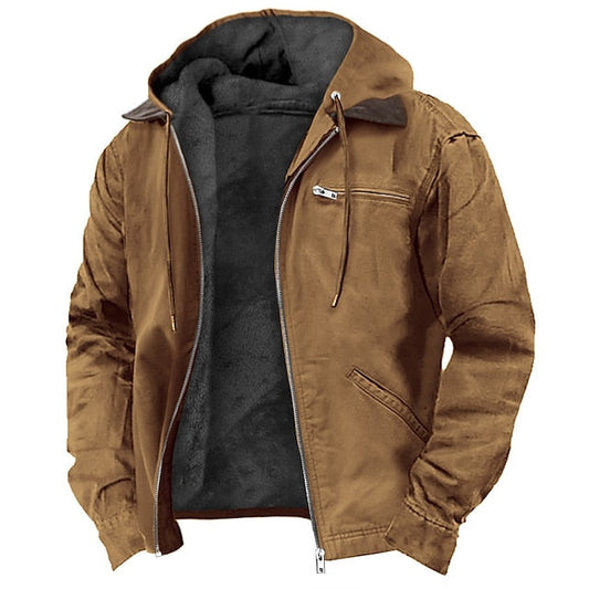 Stylische Herren-Winterjacke ideal für kaltes Wetter und Alltag